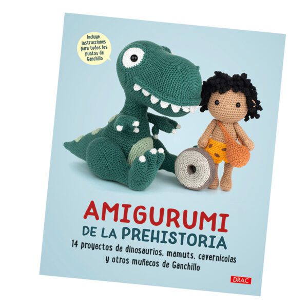 libro amigurumis de la prehistoria