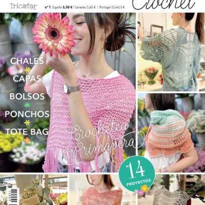 Revista Top Chales Crochet Caprichos de hermanas